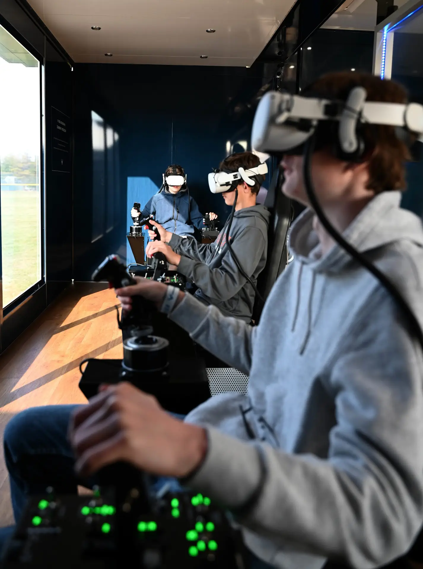 Students experience 'Born to Fly' Air Force recruiting VR asset